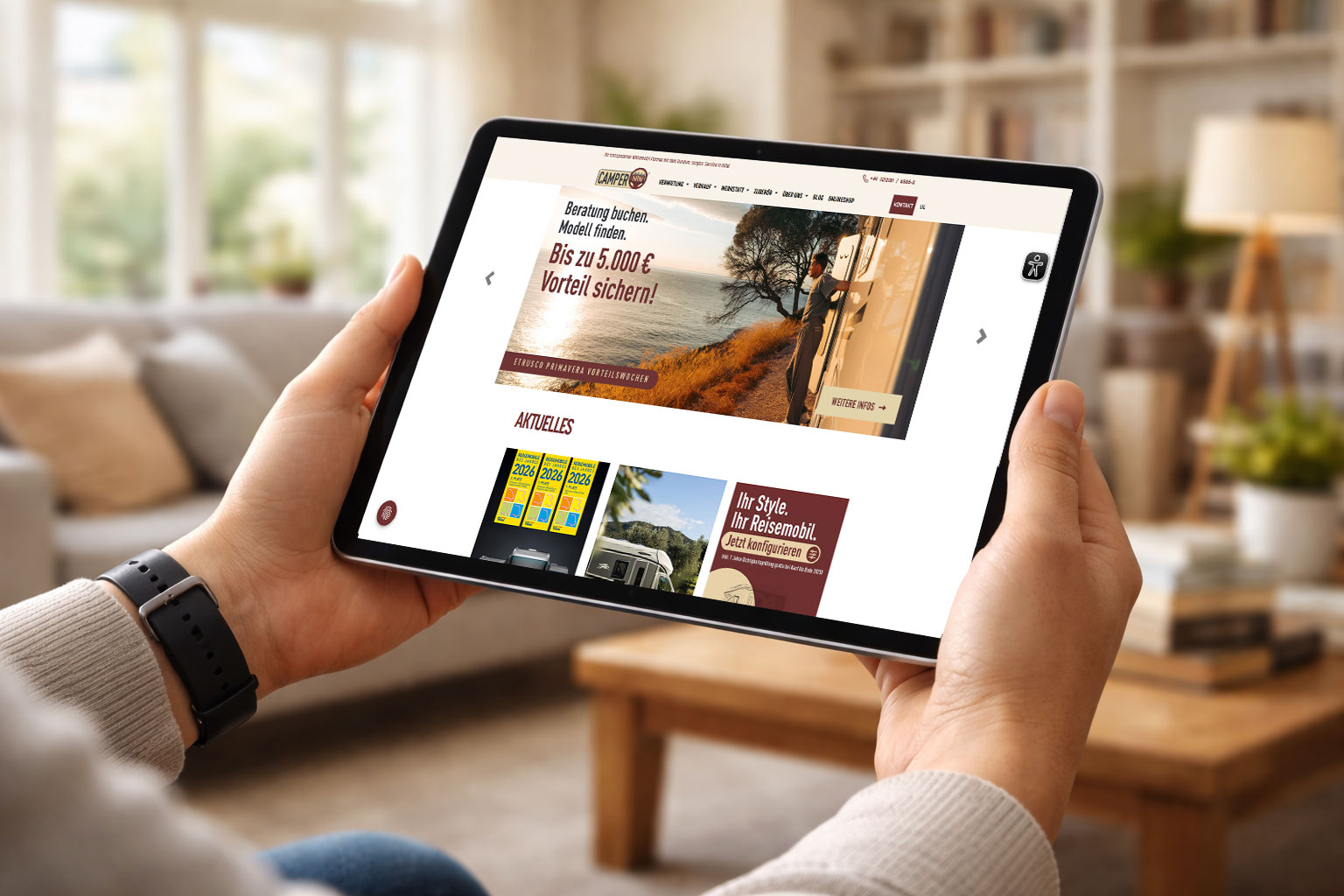 Webseite Camper NRW